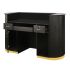 Deco Tinsley Tambour Reception Desk - 63