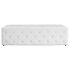 Ecco Crystalli Reception Bench - White (clearance)