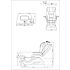 Deco Varisi Pedicure Spa Chair - White