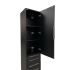 Deco Vitani Tower LED Styling Station - Black