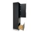 Deco Vitani Tower LED Styling Station - Black