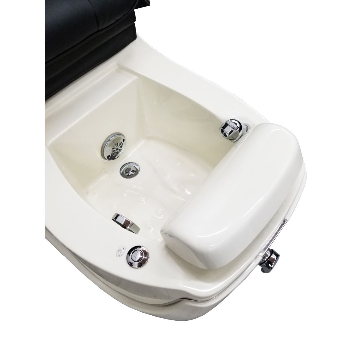 Deco Wave Pedicure Spa Chair- Black
