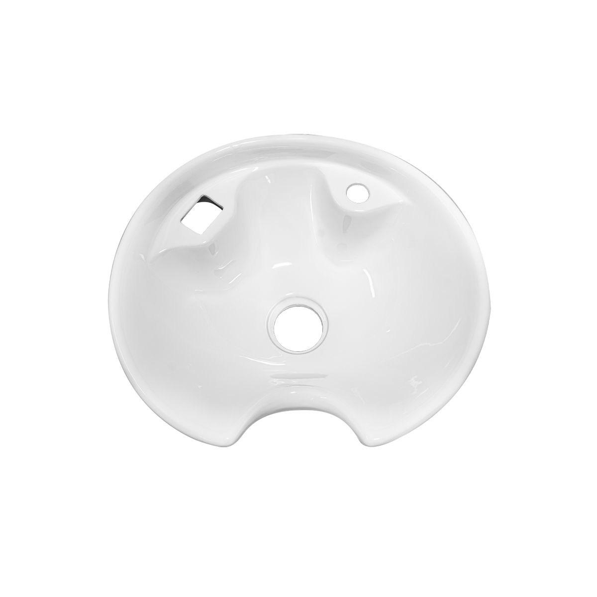 Rosetta Shampoo Bowl - White