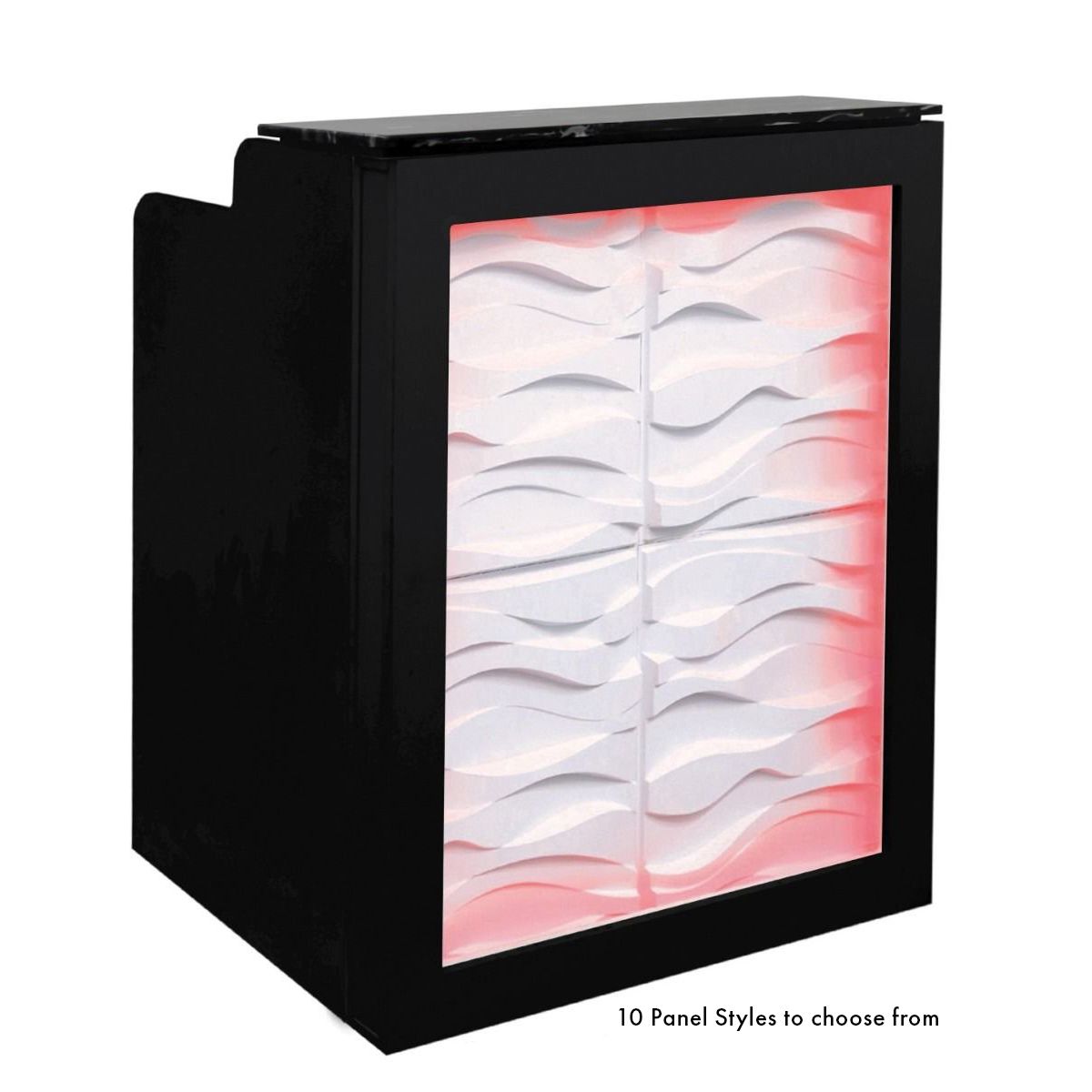3D LED Reception Desk 36