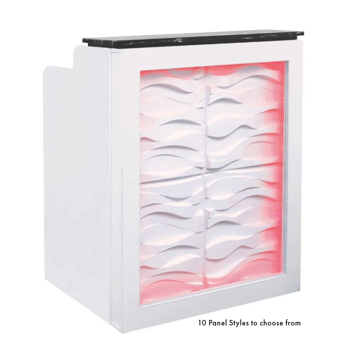 3D LED Reception Desk 36