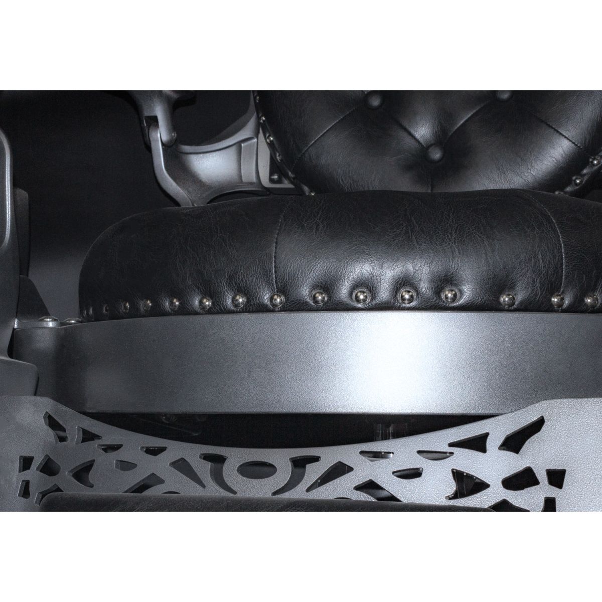 Deco Rutherford Barber Chair - Gray