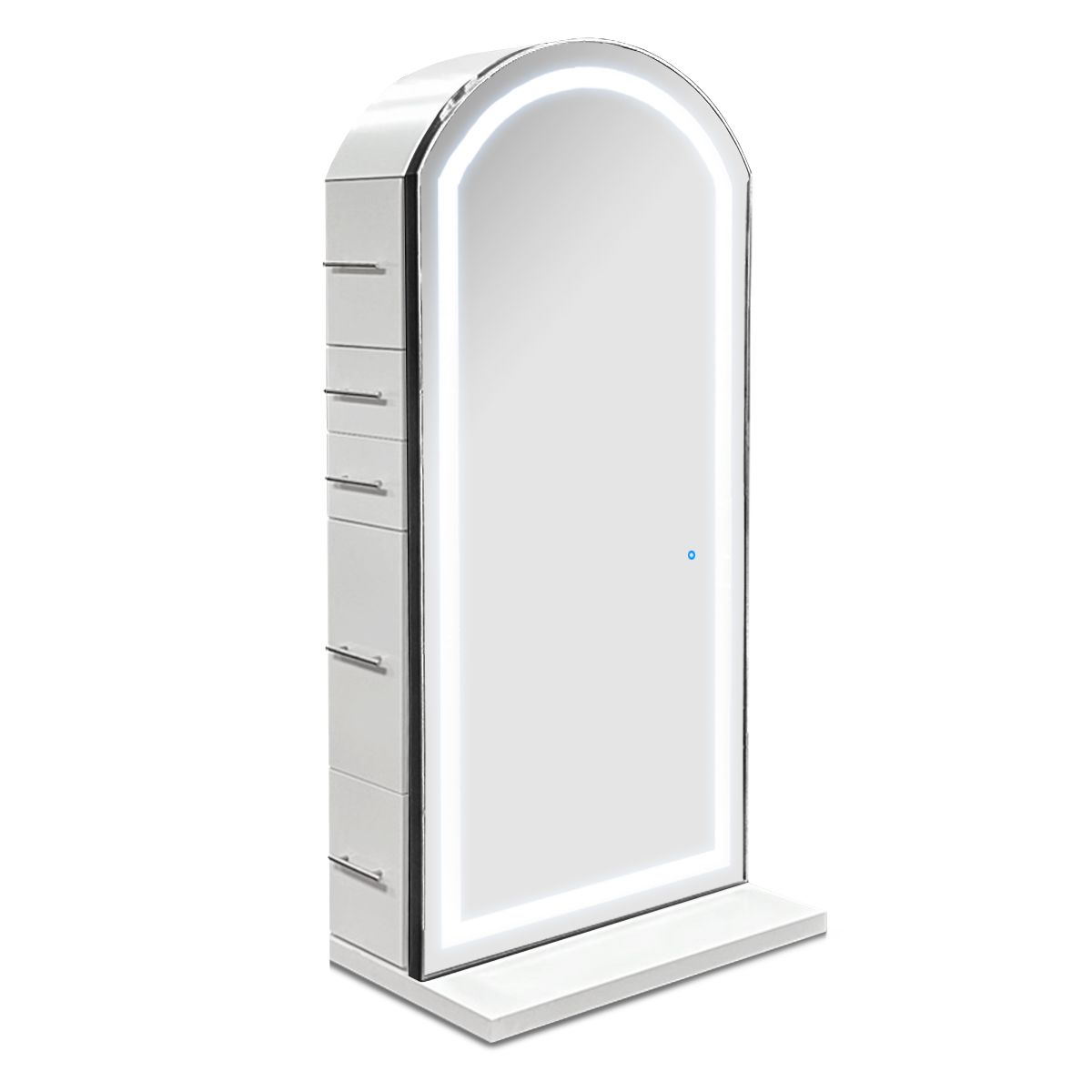 Deco Adara Single Sided LED Styling Station with Base