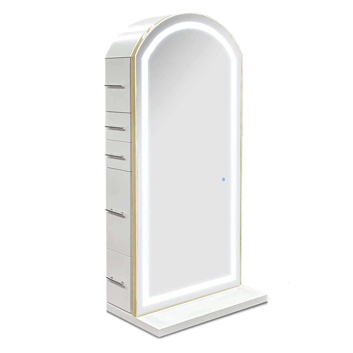 Deco Adara Single Sided LED Styling Station with Base