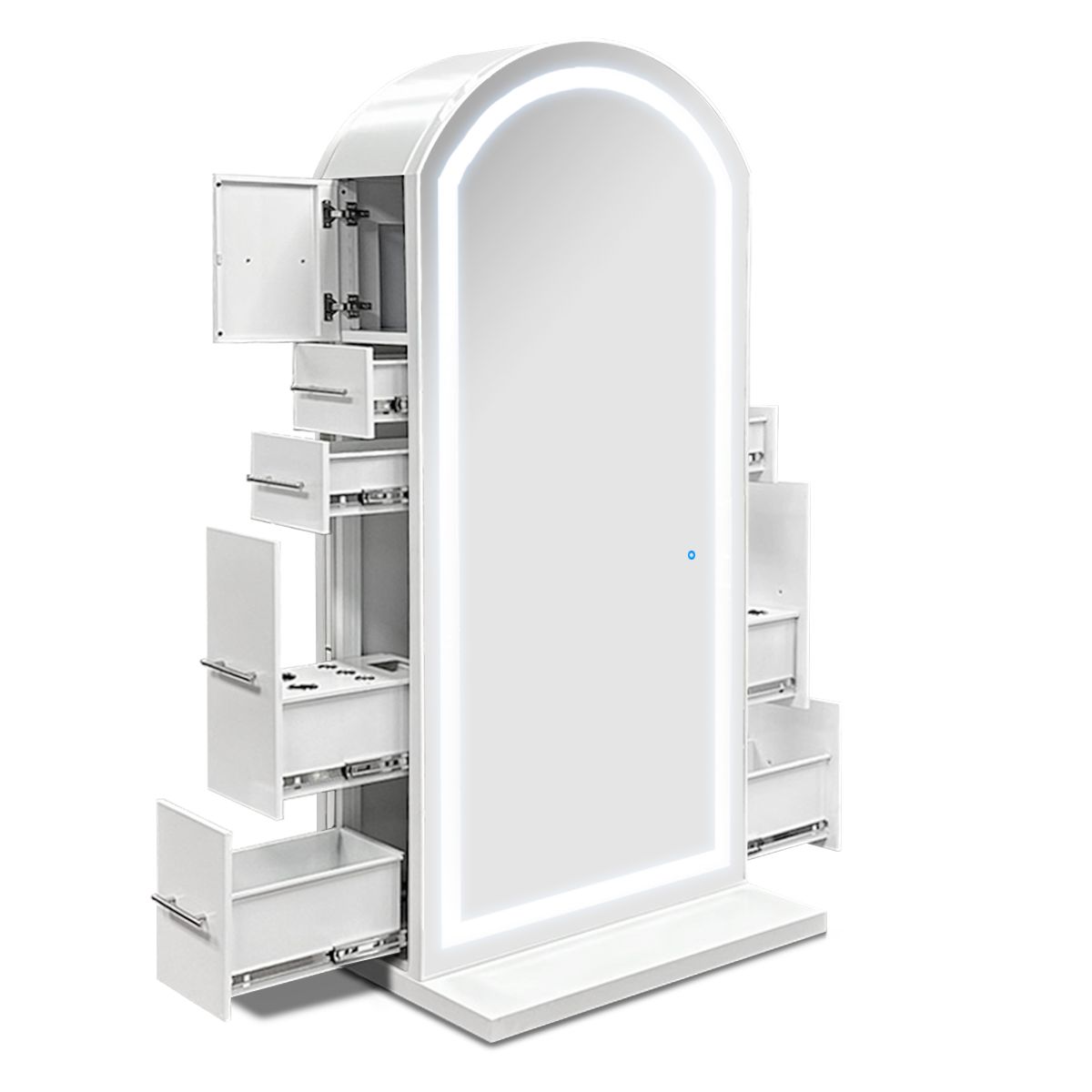 Deco Adara Double Sided LED Styling Station with Base