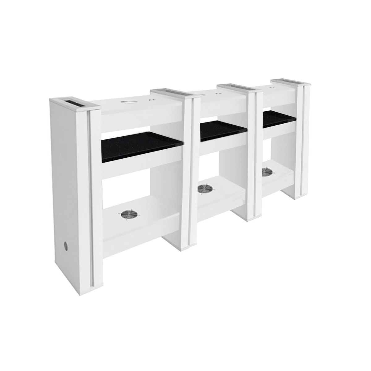 DECO Alego Nail Drying Station for 6 -  White