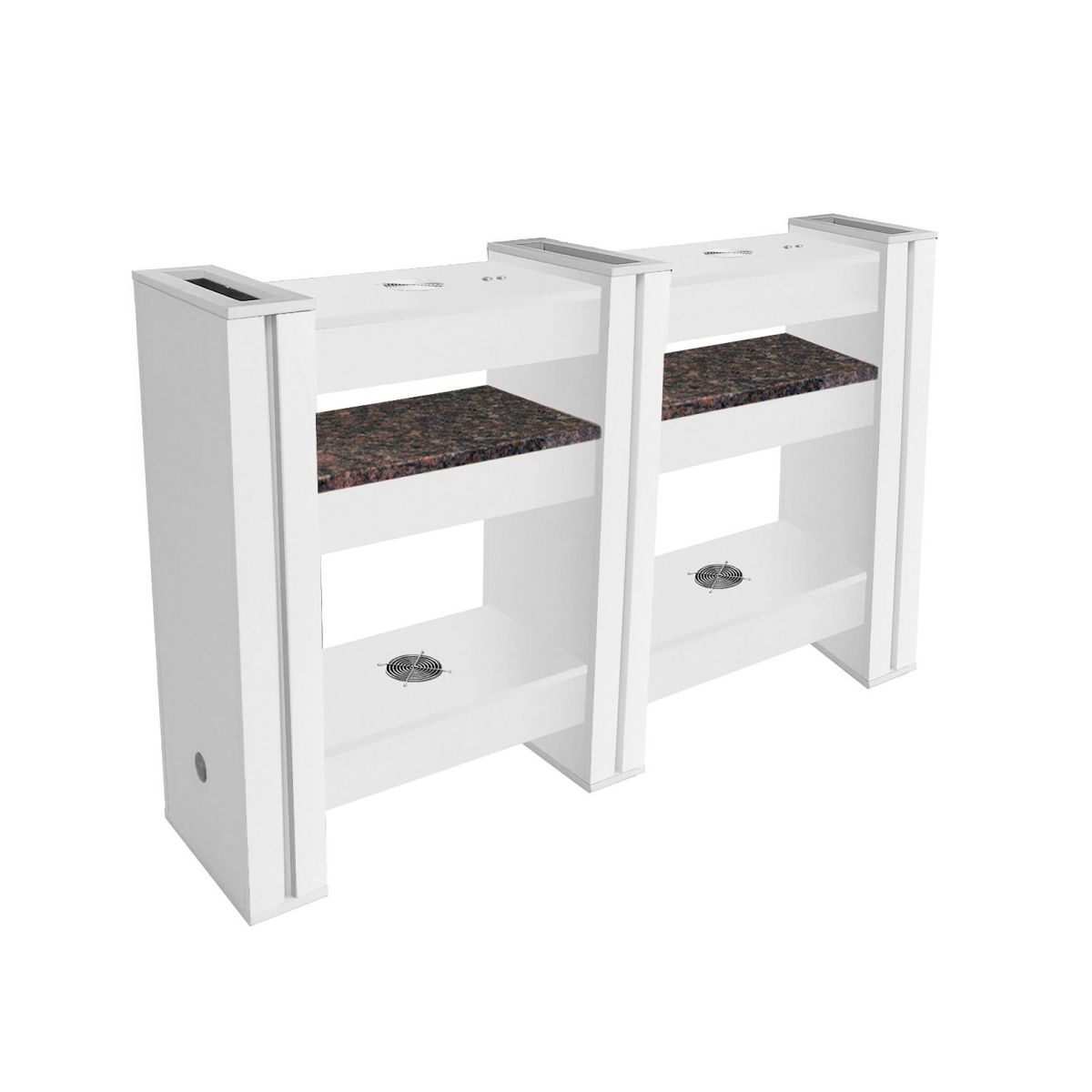 DECO Alego Nail Drying Station for 4 -  White