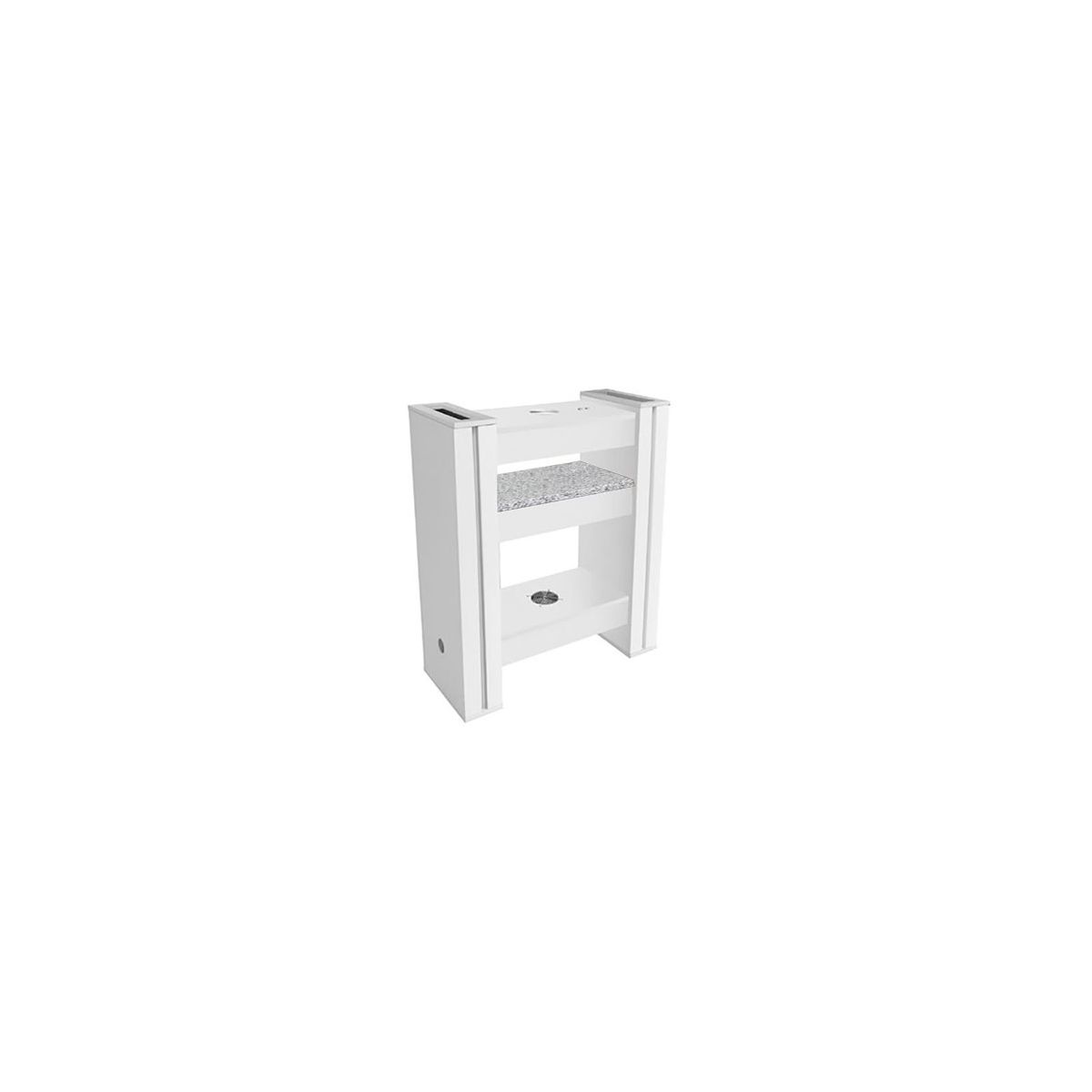 DECO Alego Nail Drying Station for 2 -  White
