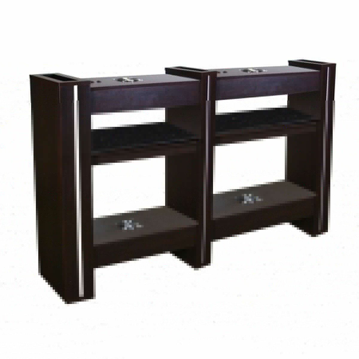 DECO Alego Nail Drying Station for 4 - Dark Cherry