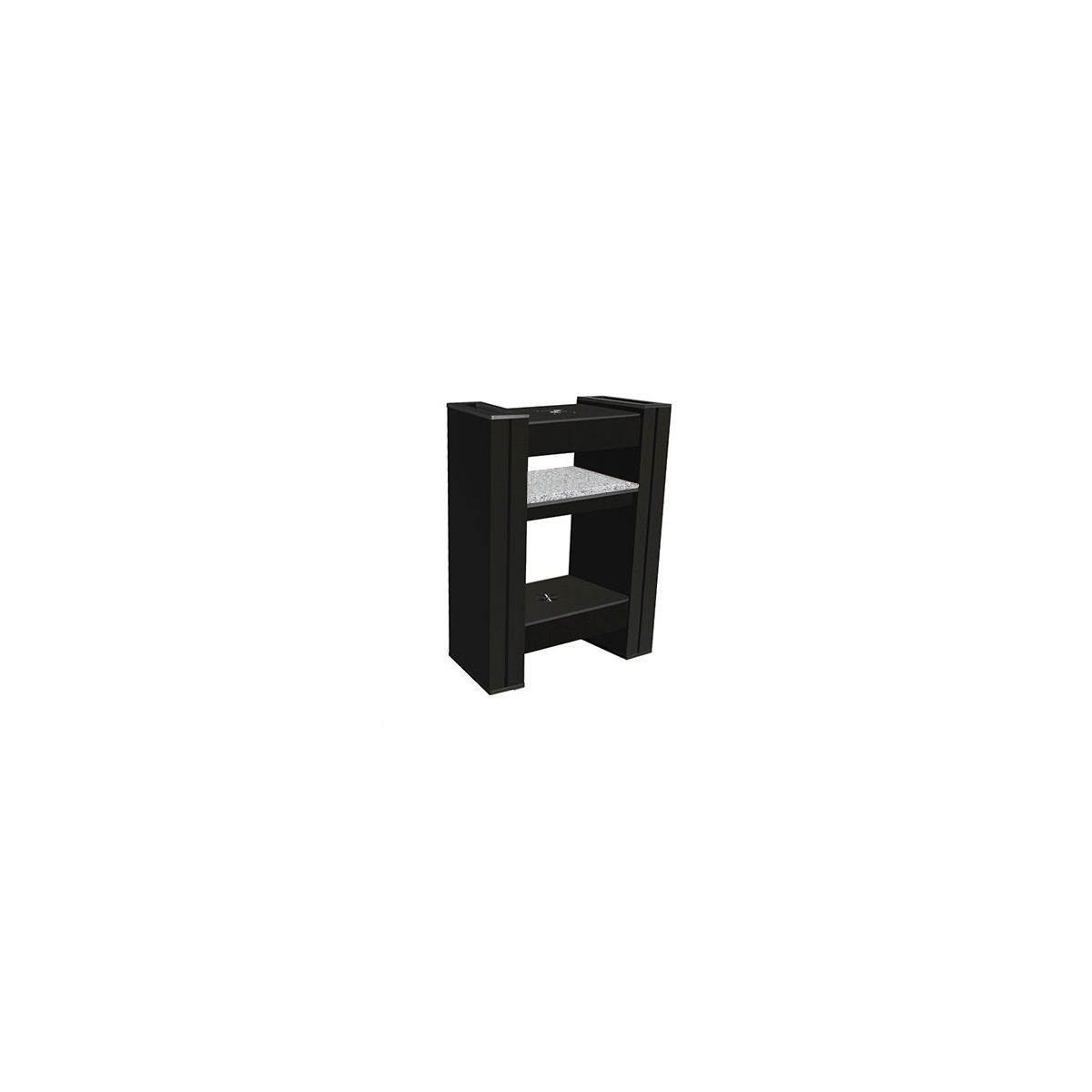DECO Alego Nail Drying Station for 2 -  Black