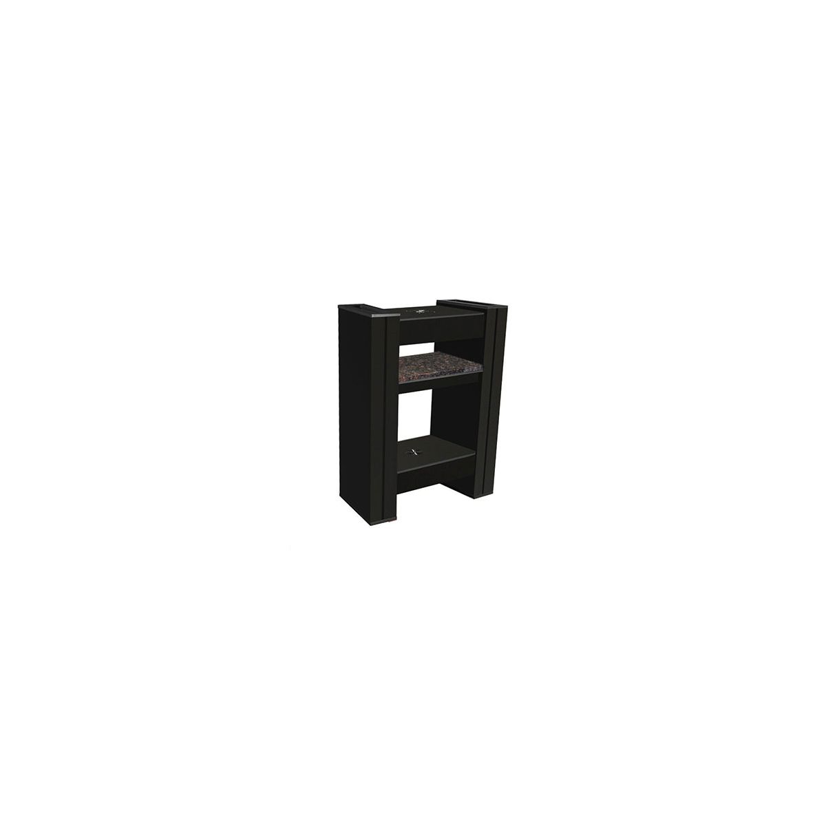 DECO Alego Nail Drying Station for 2 -  Black
