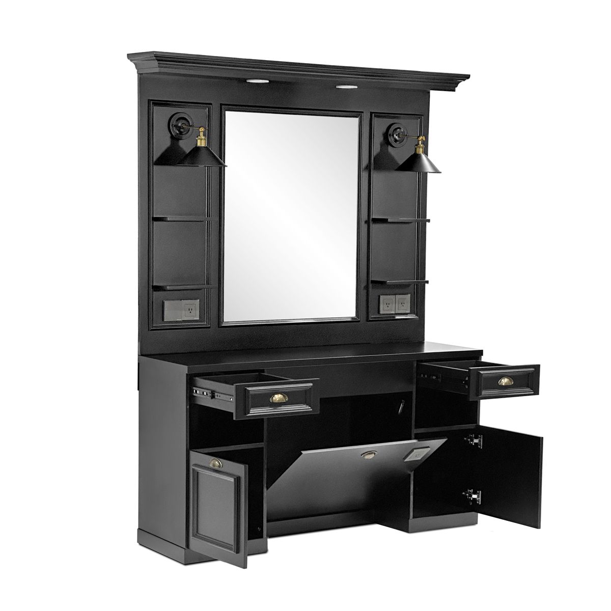 Deco Benjamin Styling Station - Black