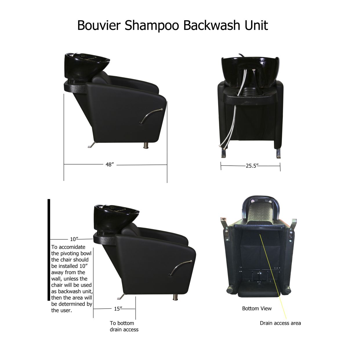 Deco Bouvier Shampoo Station