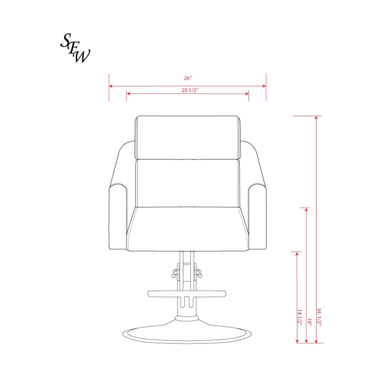 Deco Bria Styling Chair