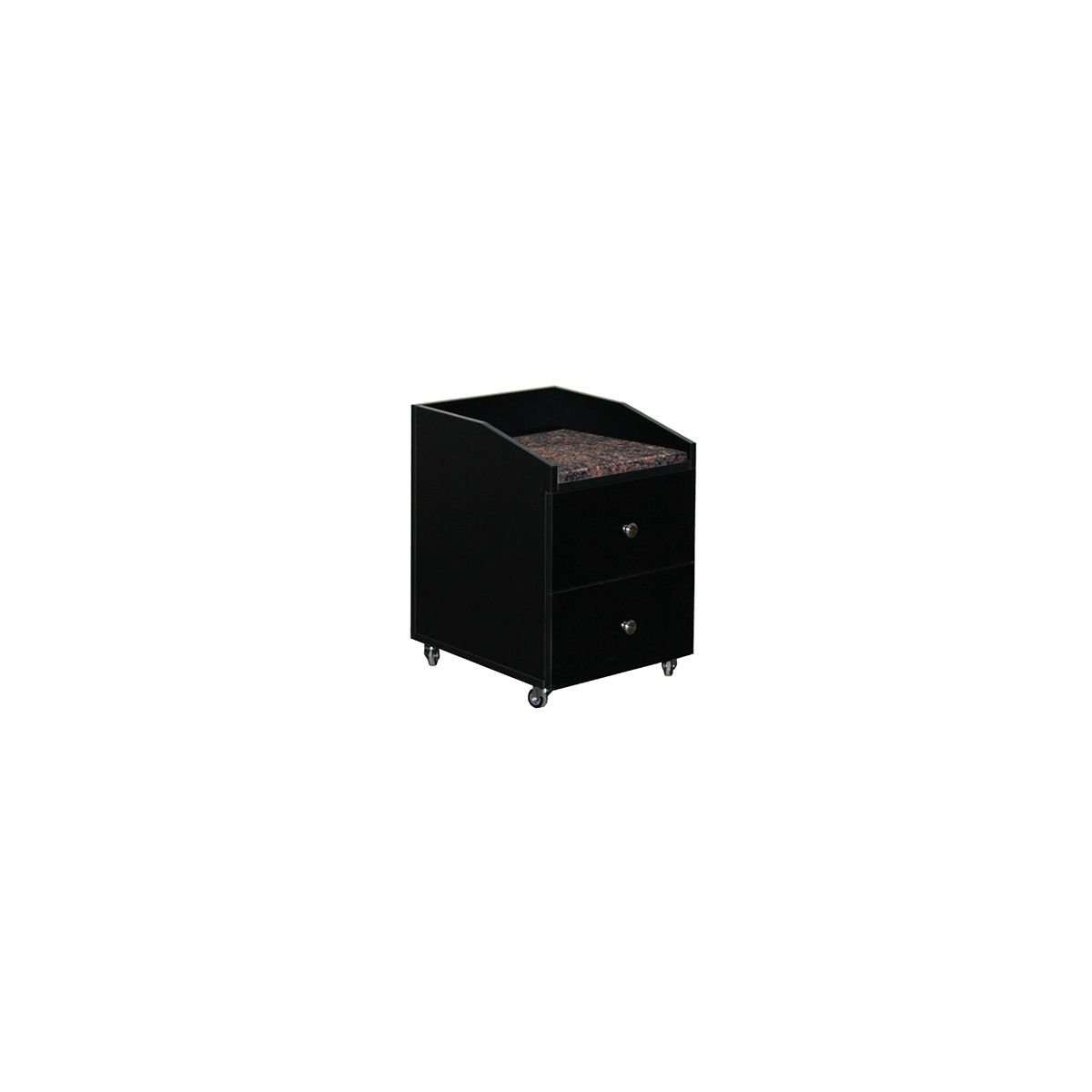 Deco Nina Pedicure Cart - Black