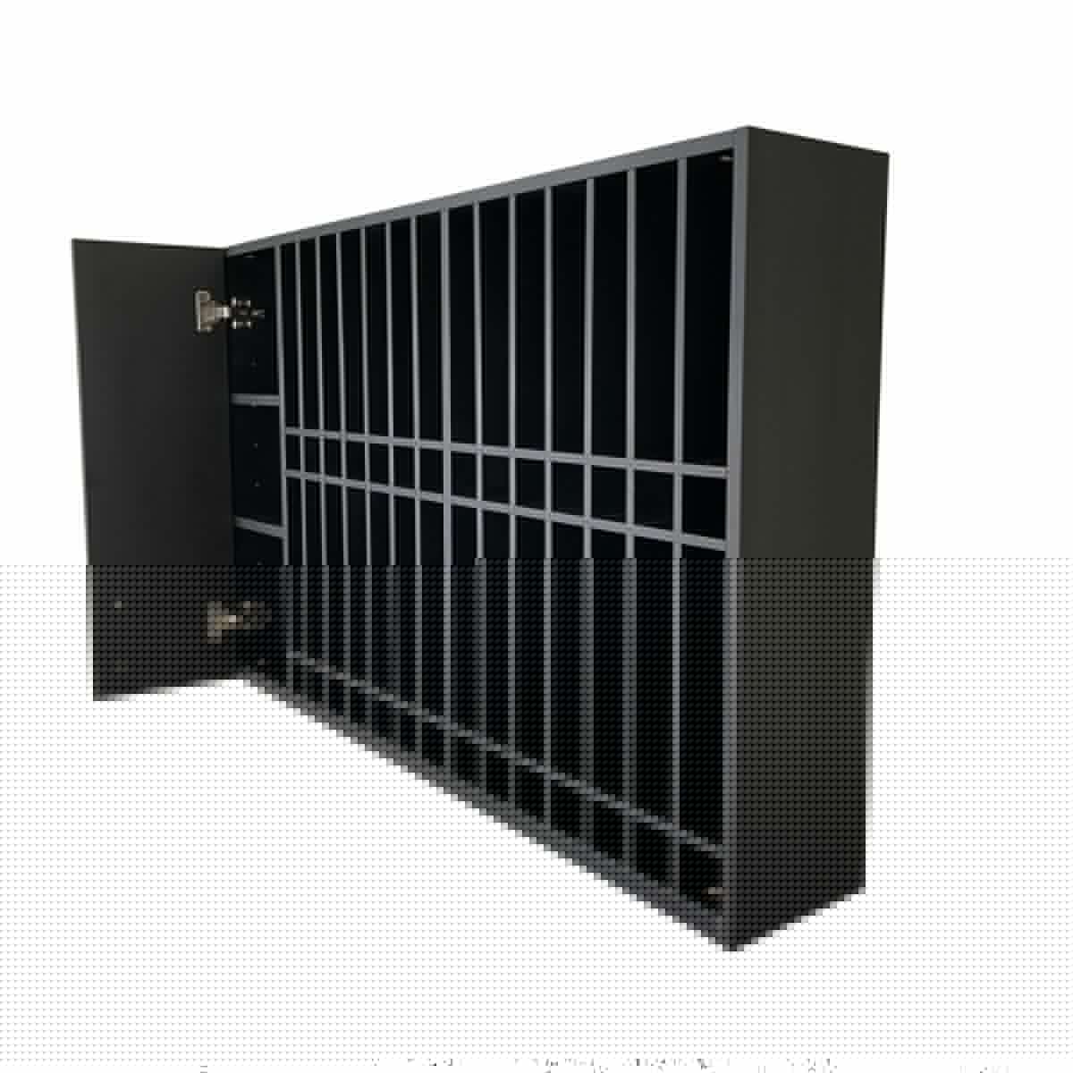 Deco Hair Color Rack - Black
