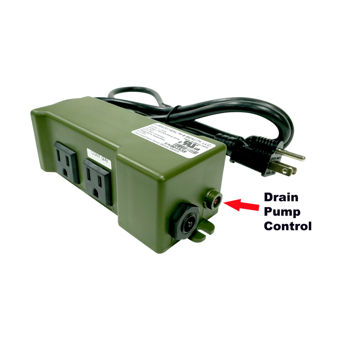 Luraco control box with timer