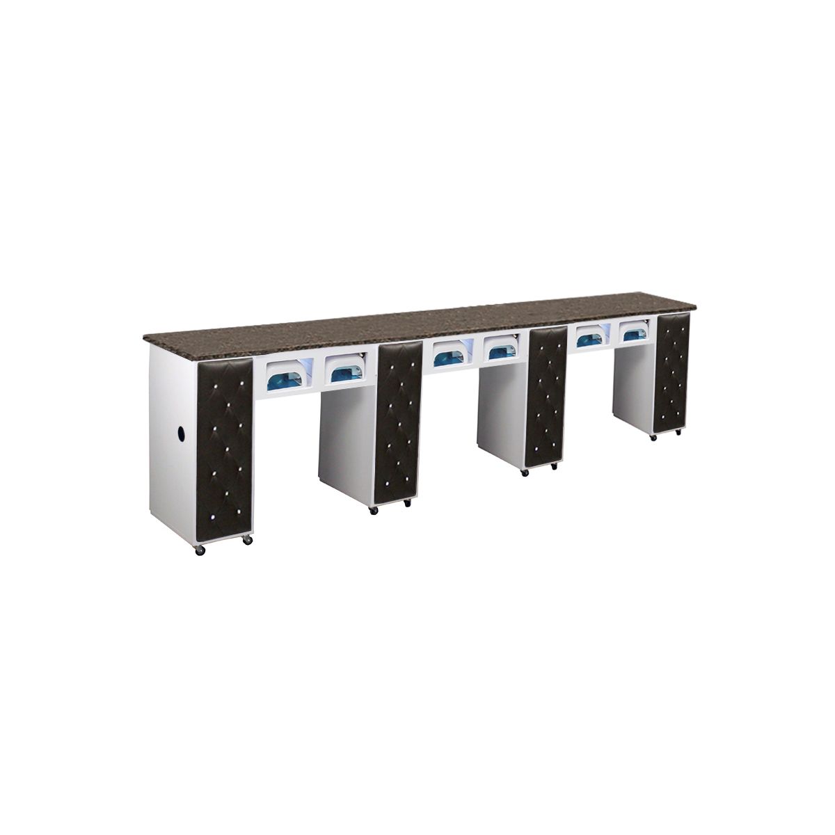 Deco Crystalli (Multi-Sections) Manicure Table Full Top w/ UV