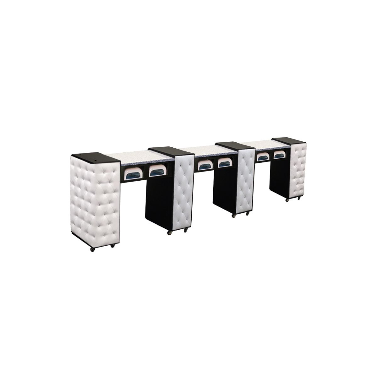 Deco Crystalli Aussi (Multi-Sections) Manicure Table w/ UV