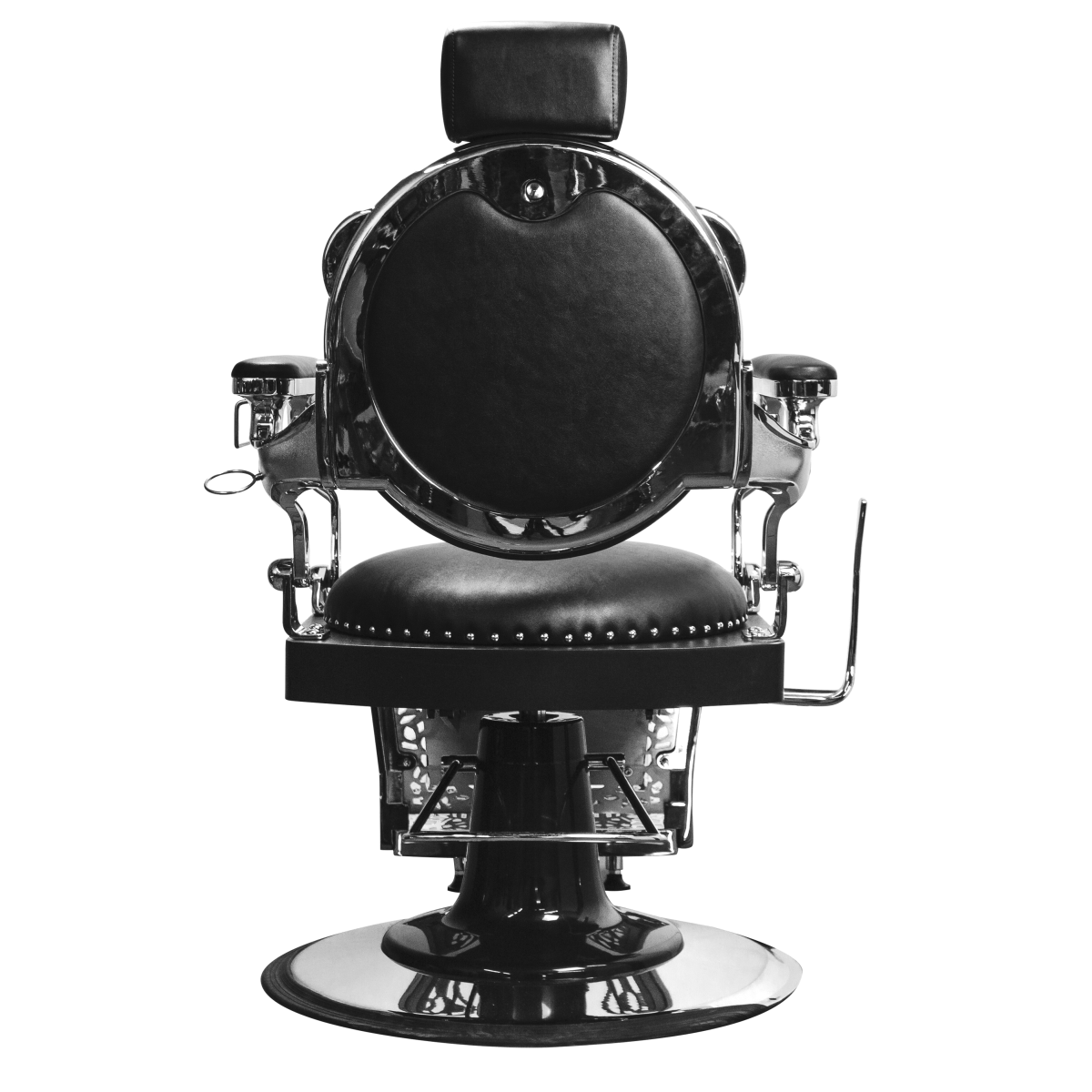 Deco Churchill Barber Chair - Chrome