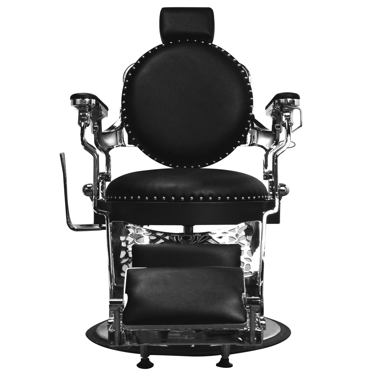 Deco Churchill Barber Chair - Chrome