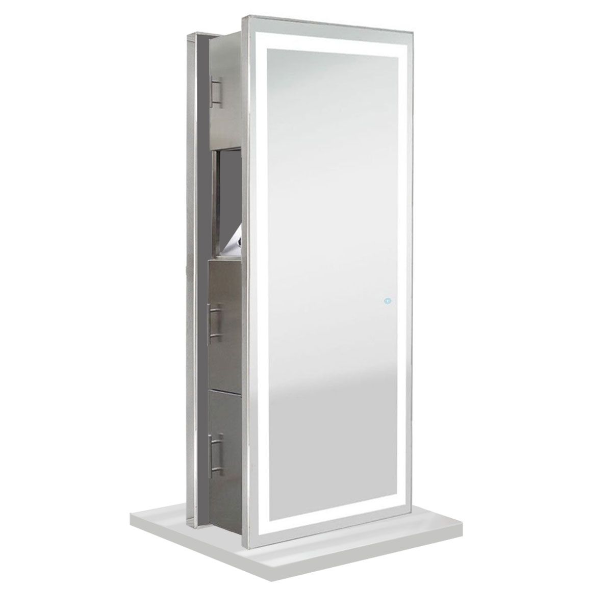 Deco Luminous Double Sided LED Styling Station with Base