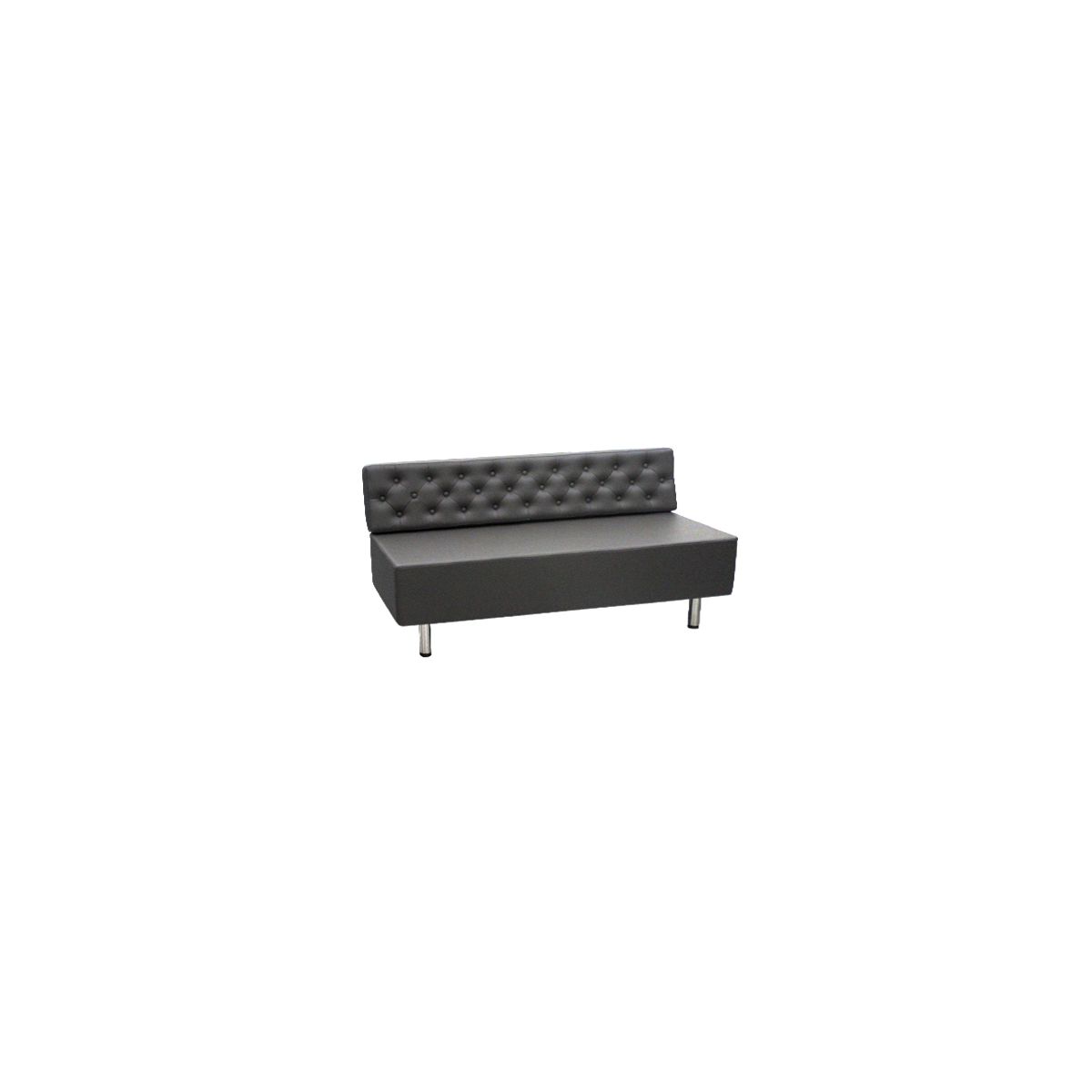 Deco Elizabeth Reception Bench - Gray  (clearance)