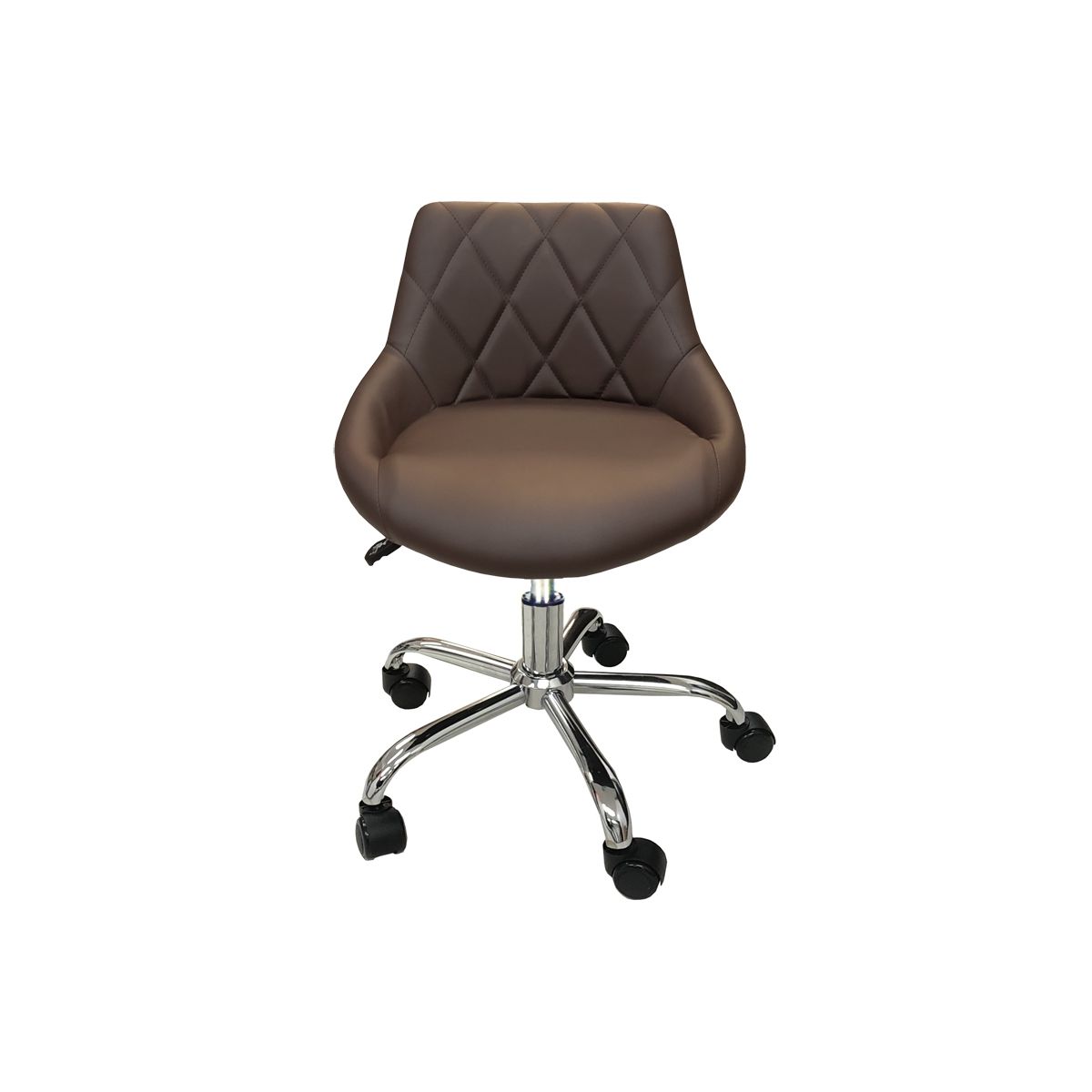 Deco Pixel Pedicure Stool - Mocha