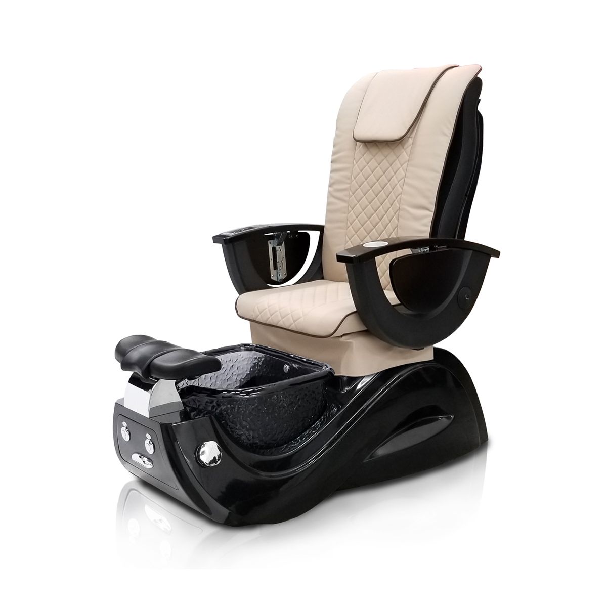 Deco Varisi Terza Pedicure Spa Chair - Black