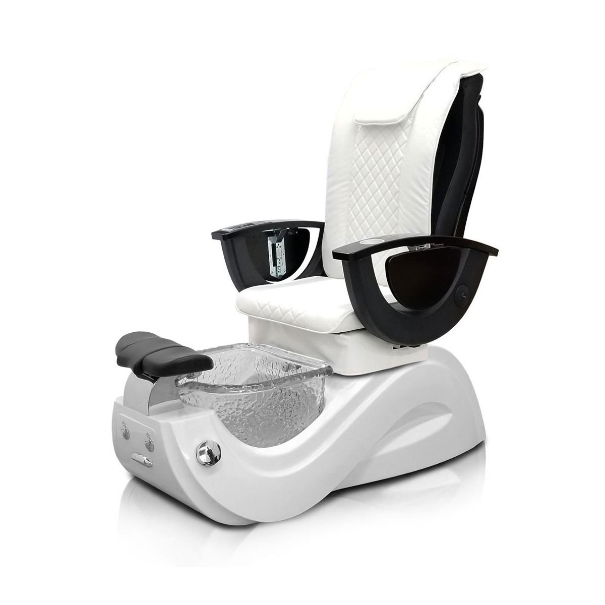 Deco Varisi Terza Pedicure Spa Chair - White 