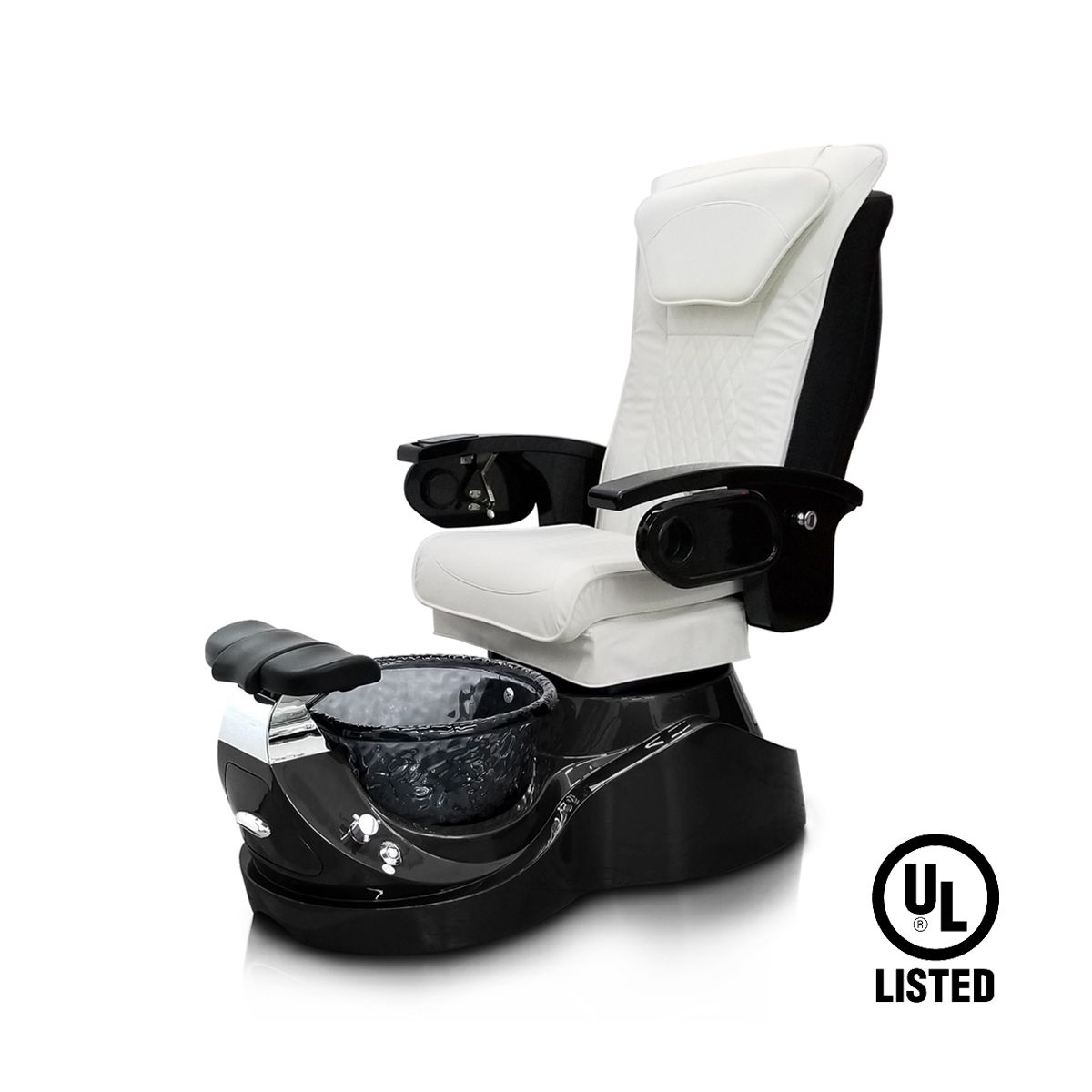 Deco Rossi Pedicure Spa Chair - Black (clearance)