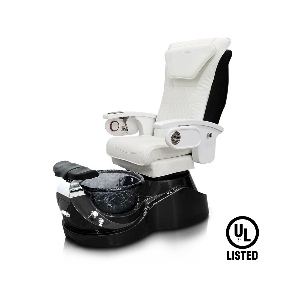 Deco Rossi Pedicure Spa Chair - Black (clearance)