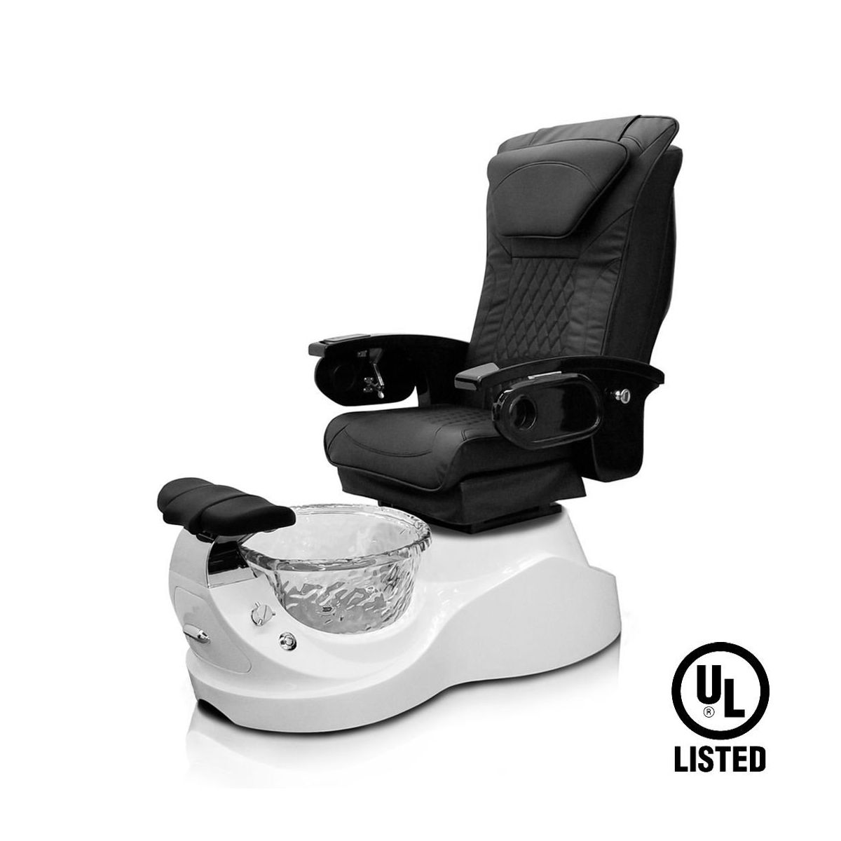 Deco Rossi Pedicure Spa Chair - White (clearance)