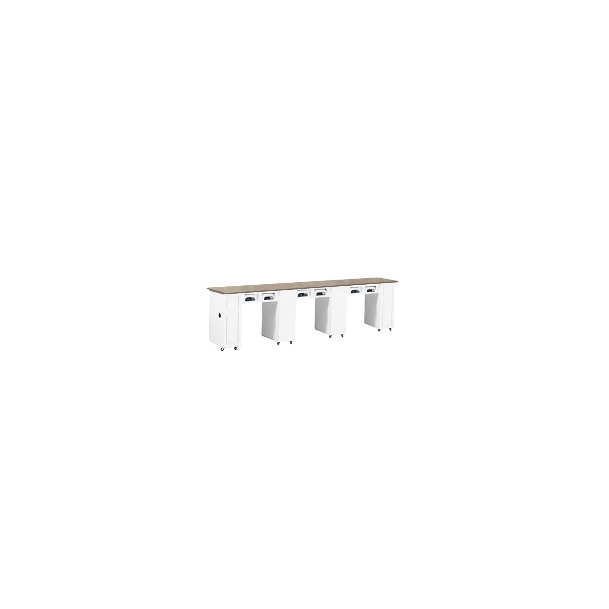  DECO Canterbury (Multi-Sections) Manicure Table Full Top w/ UV