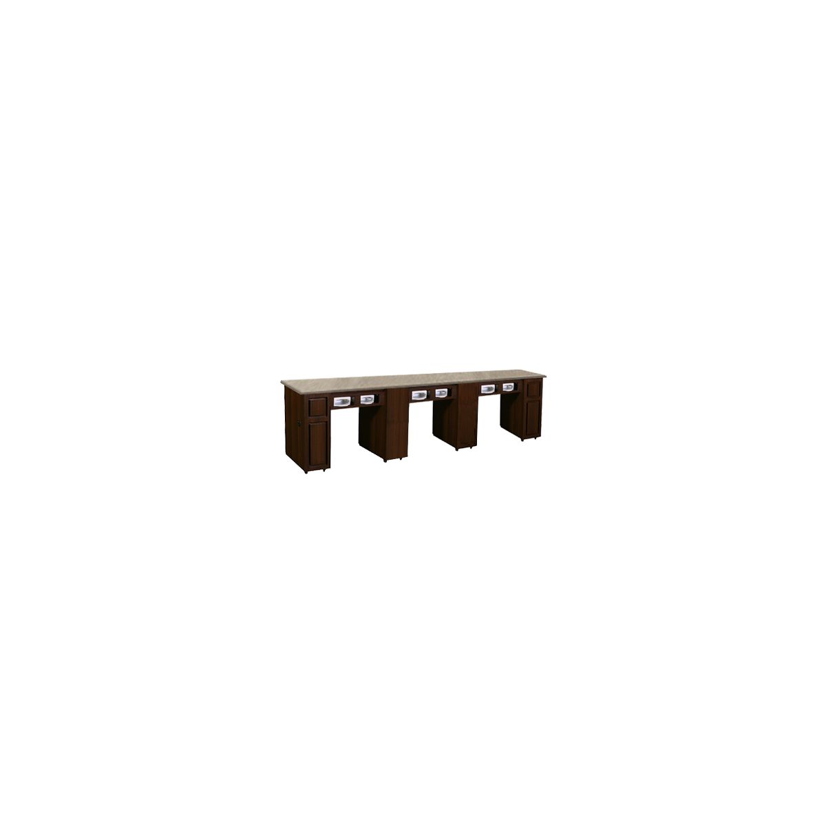  DECO Canterbury (Multi-Sections) Manicure Table Full Top w/ UV
