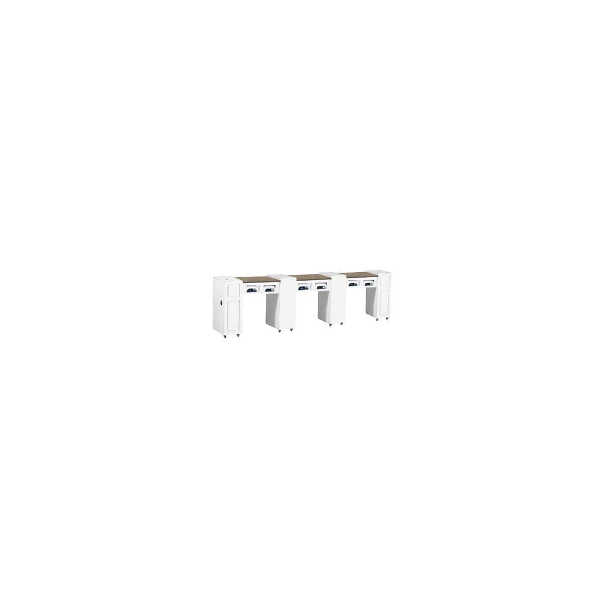 DECO Canterbury (Multi-Sections) Manicure Table w/ UV