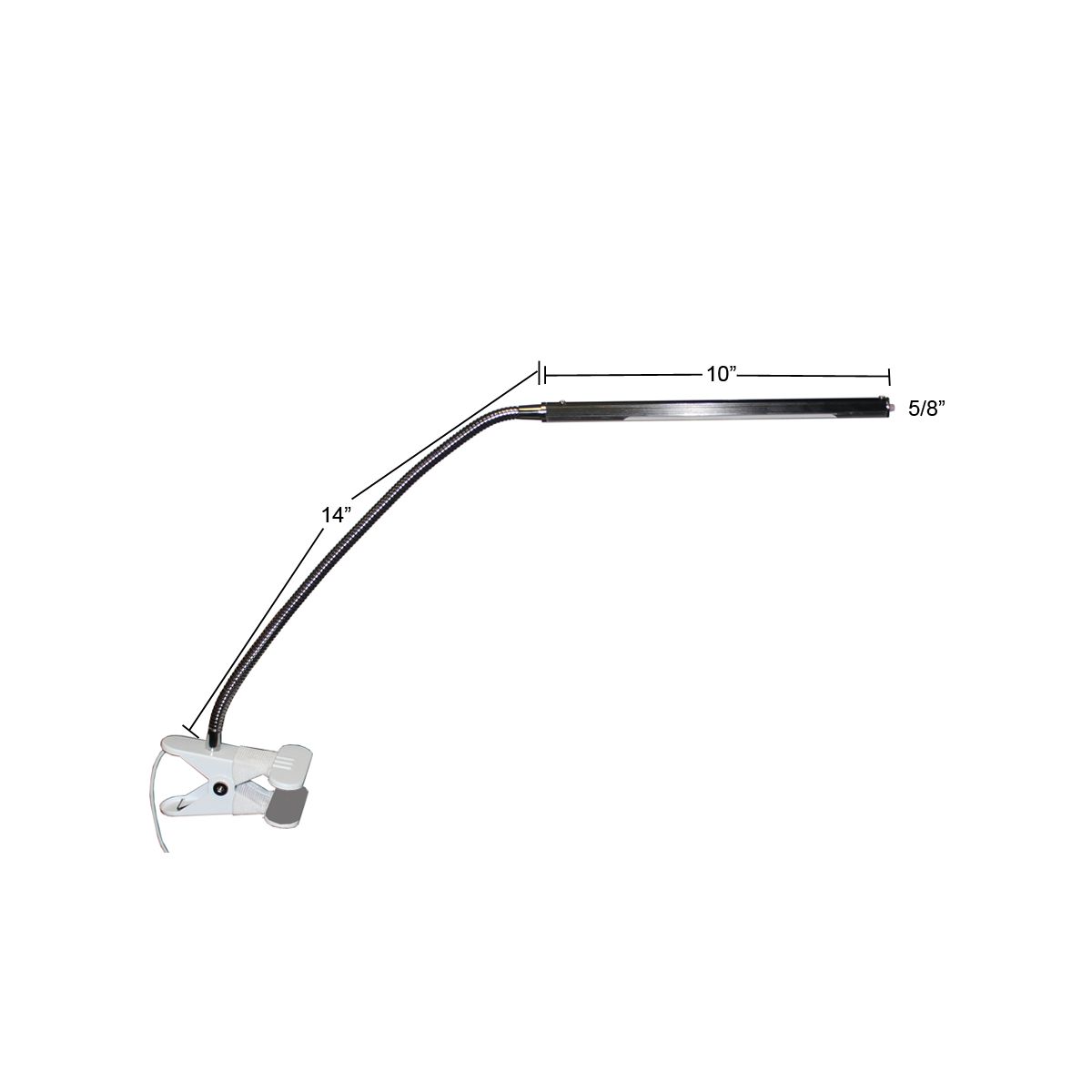 Deco Flexible LED Table Lamp - Black