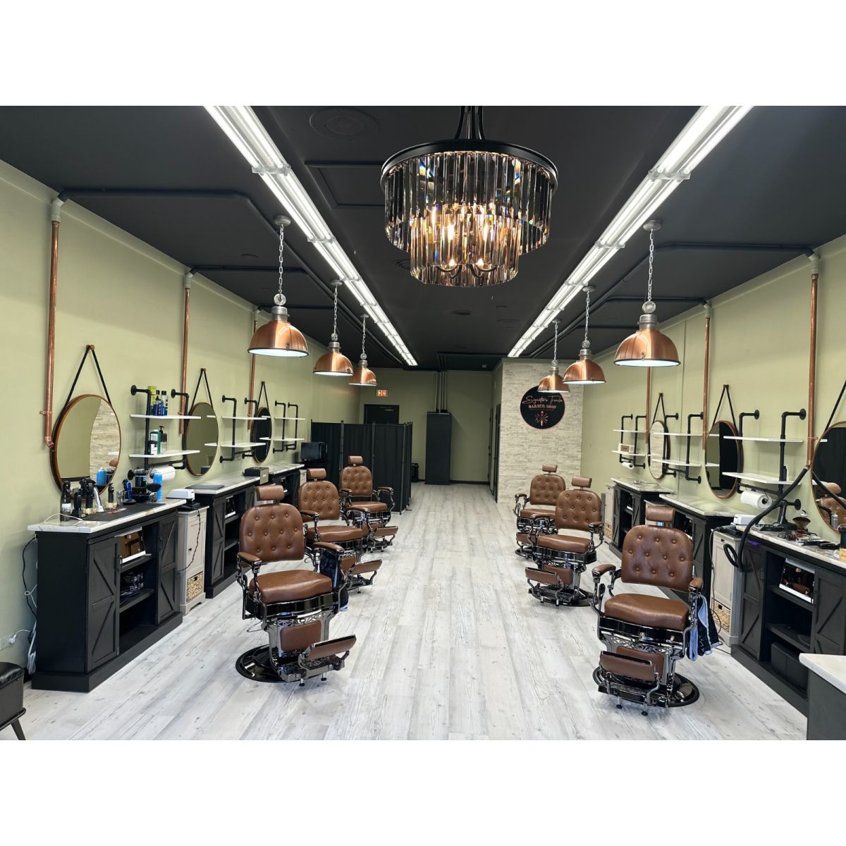 Deco Remington Barber Chair