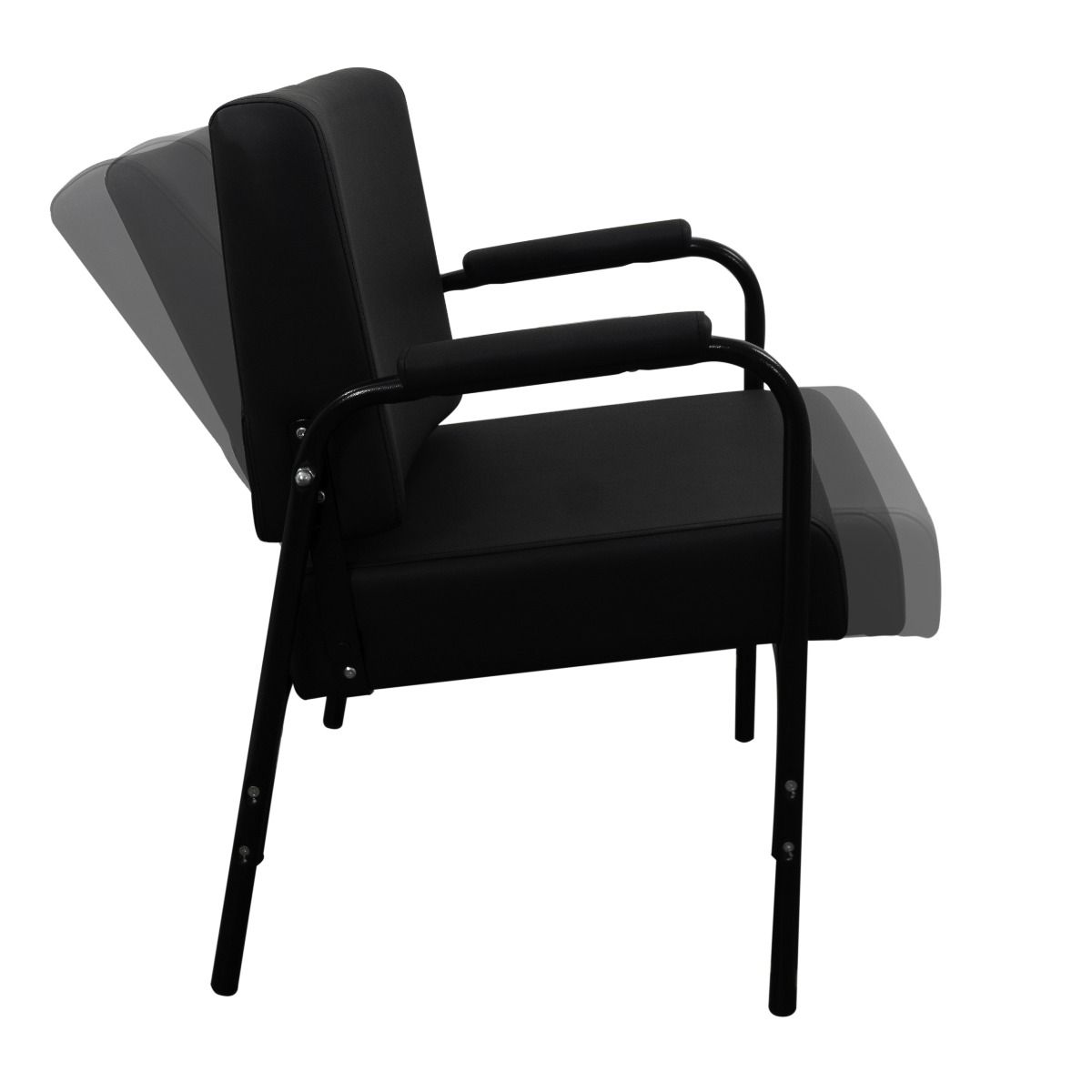 Economy Auto-Recline Shampoo Chair  - Black