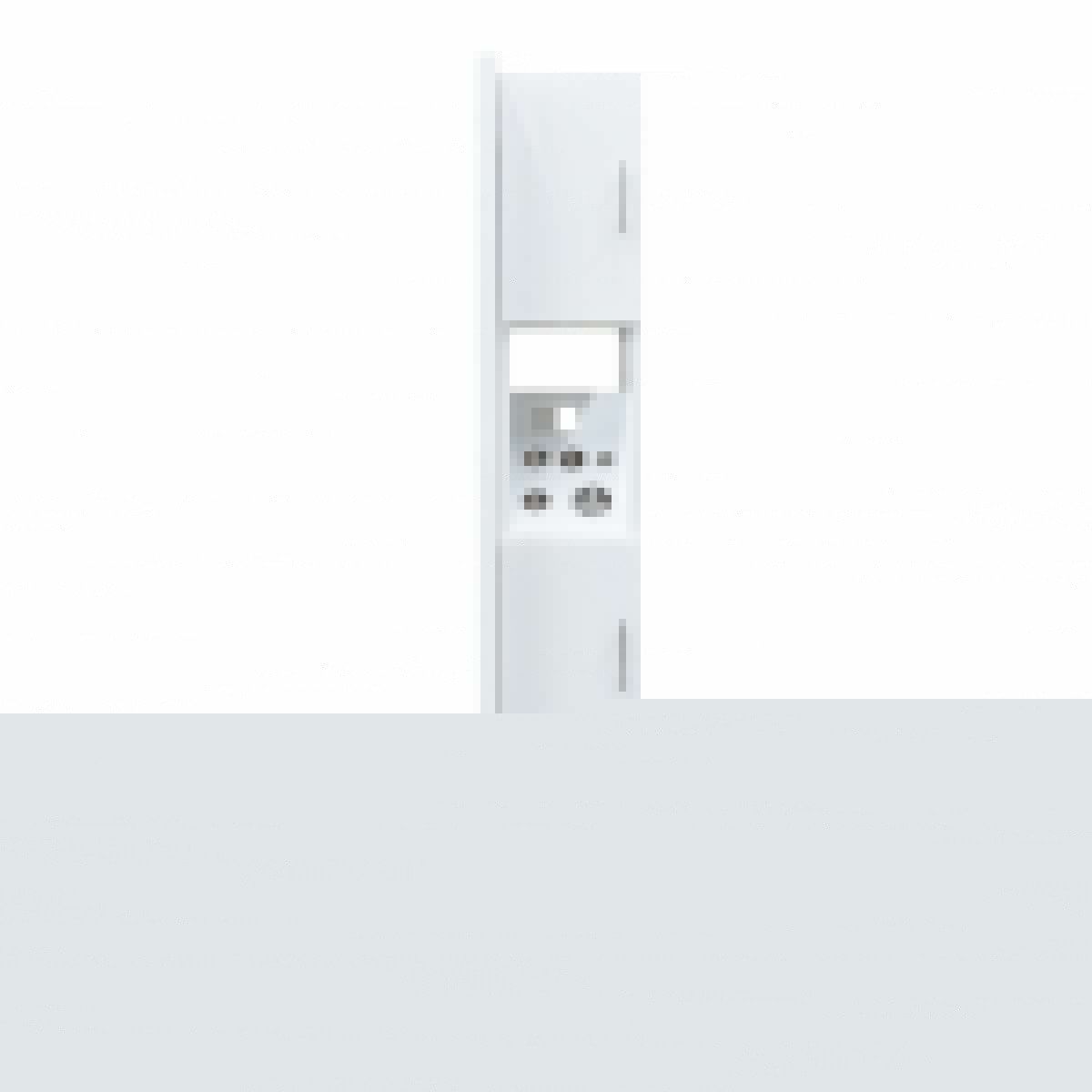 Deco Luminous Single Sided LED Styling Station with Base