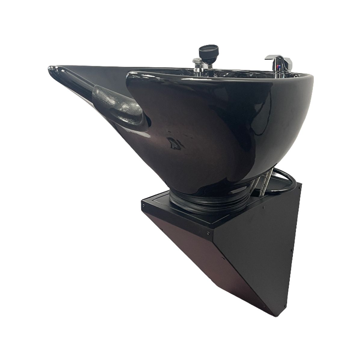 Deco Wall Mounted Pivoting Ceramic Shampoo Bowl