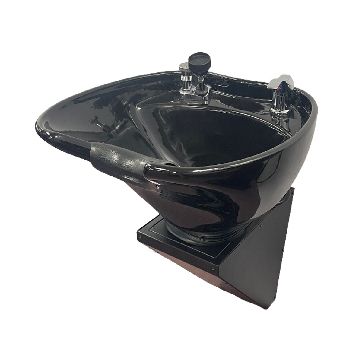 Deco Wall Mounted Pivoting Ceramic Shampoo Bowl