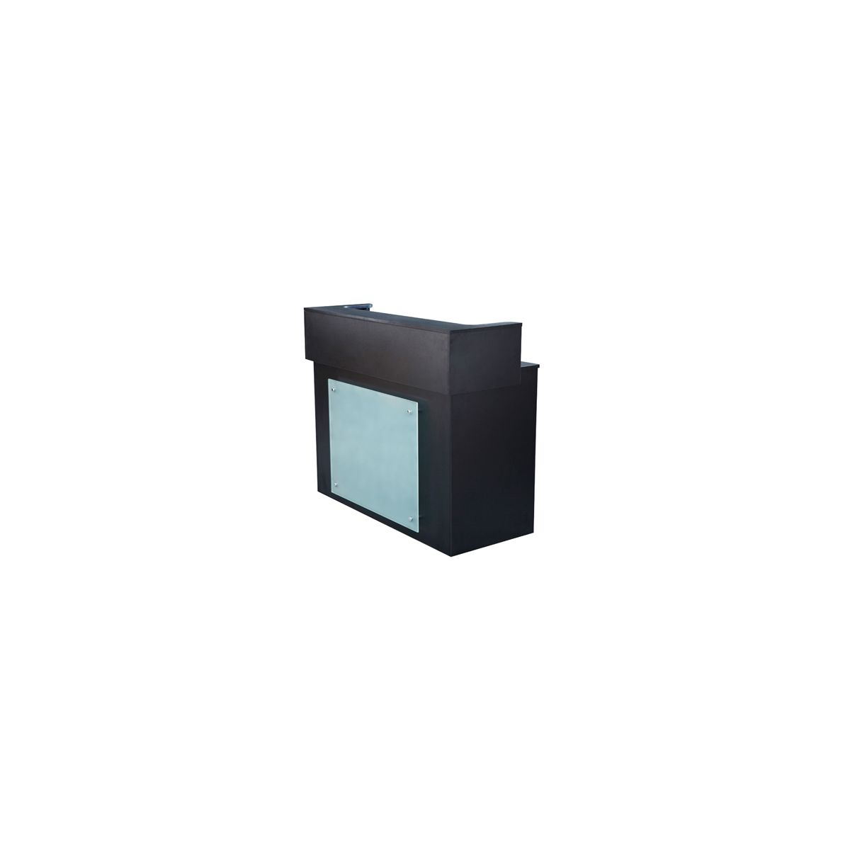 Deco Mona Reception Counter - Black