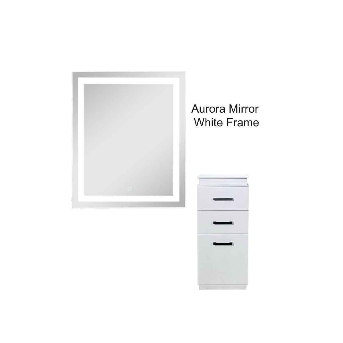 Deco Veronica LED Styling Station - White  