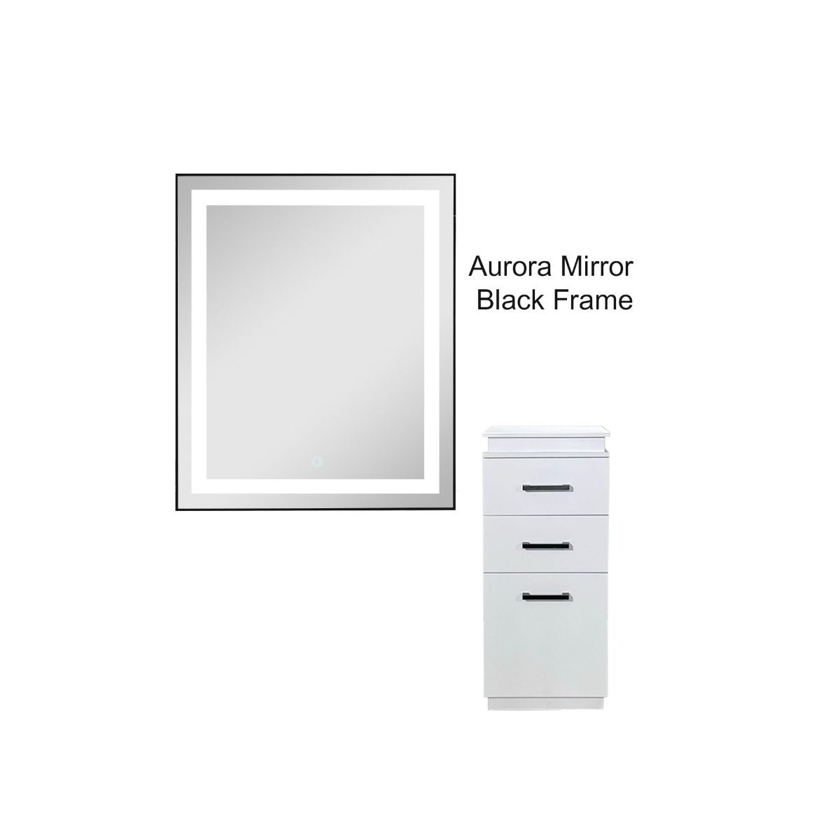 Deco Veronica LED Styling Station - White  