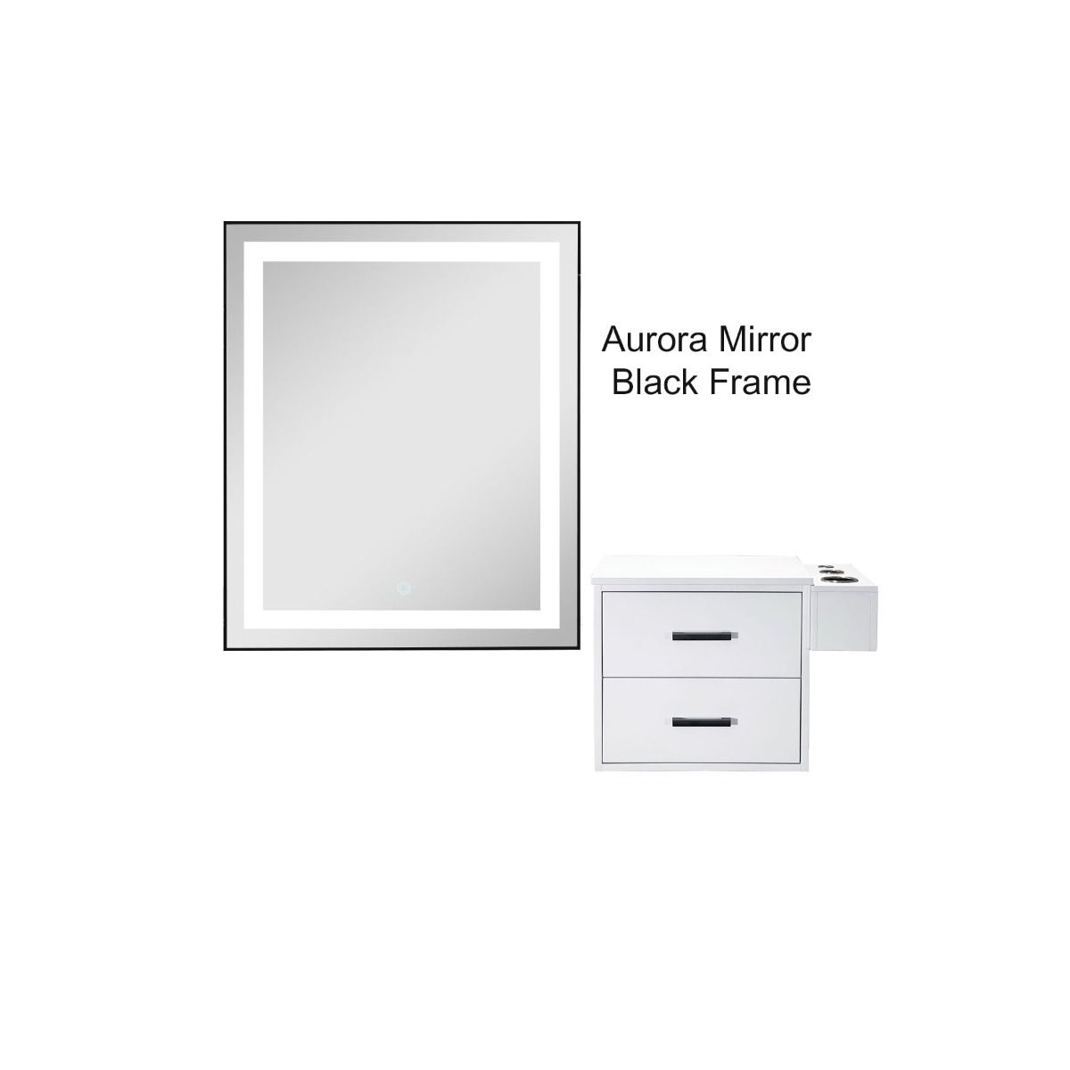 Deco Avida Wall-Mount LED Styling Station